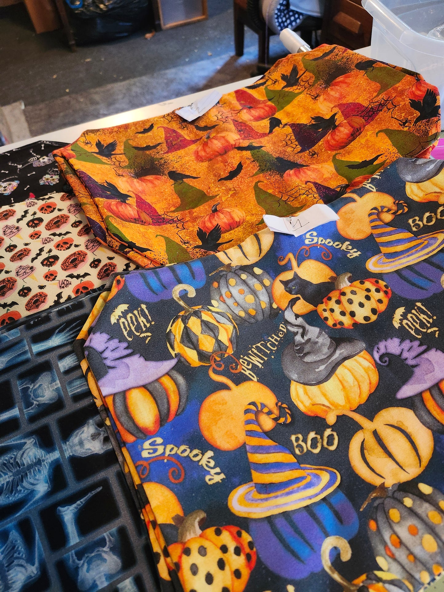 Halloween placemats