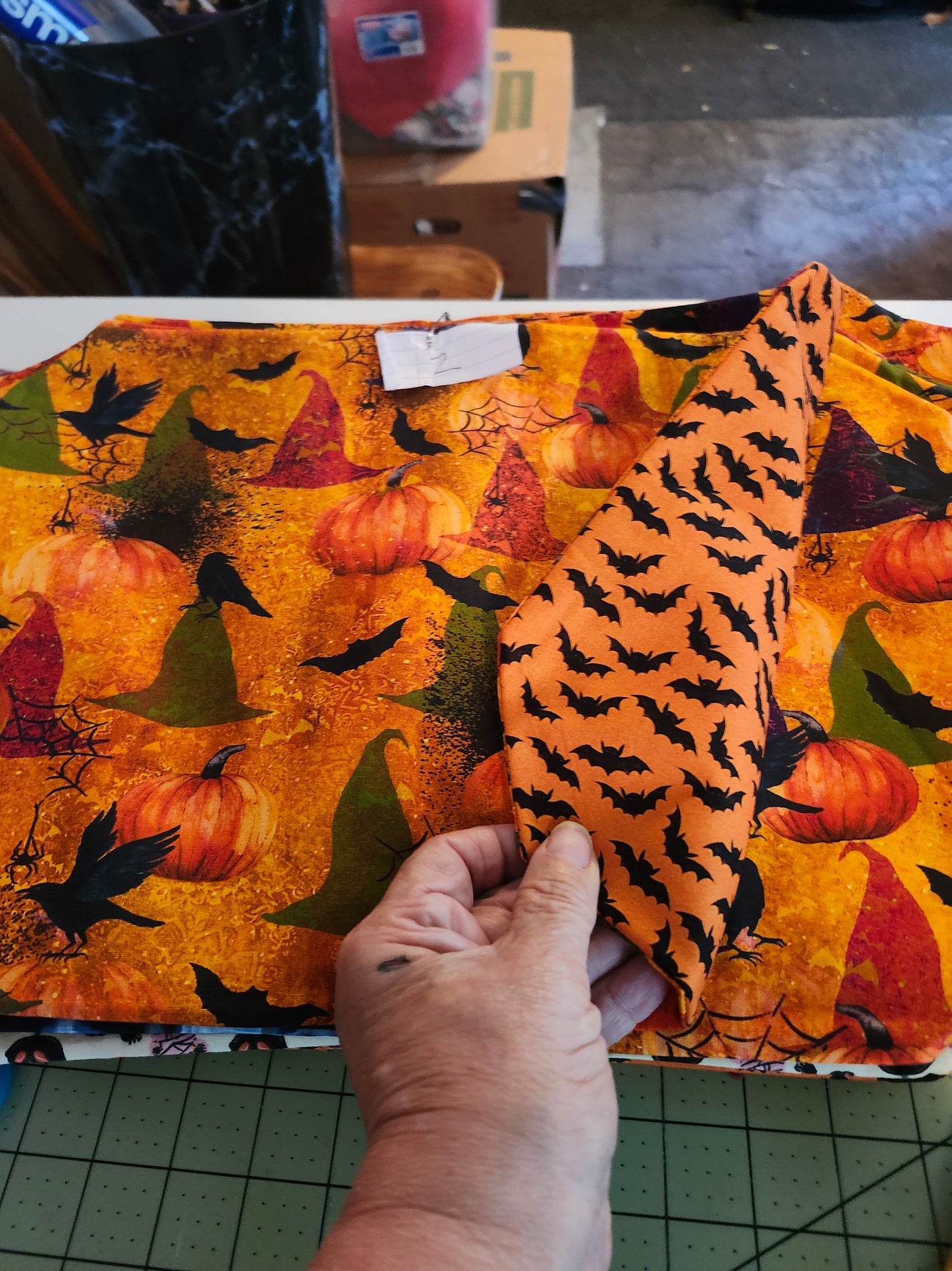 Halloween placemats