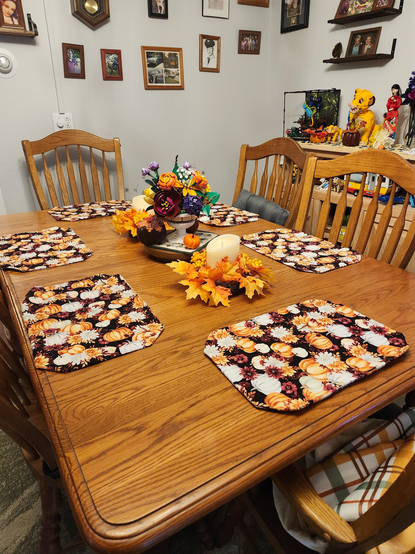 Halloween placemats