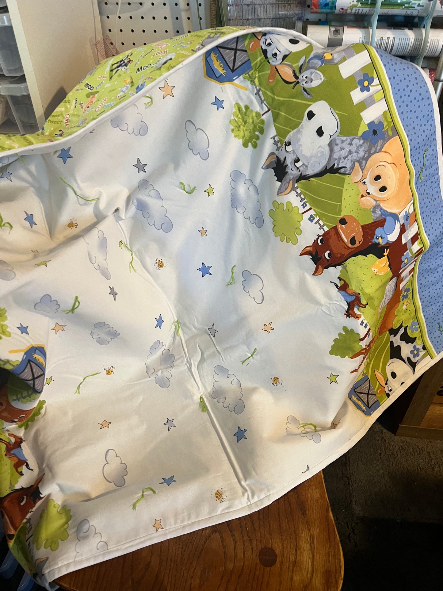 Baby Quilt and matching pillowcase